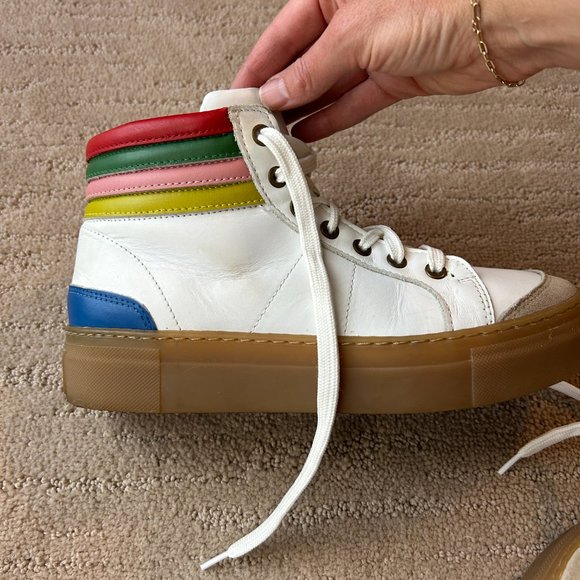 Amber High Top Sneakers - Picture 12 of 14